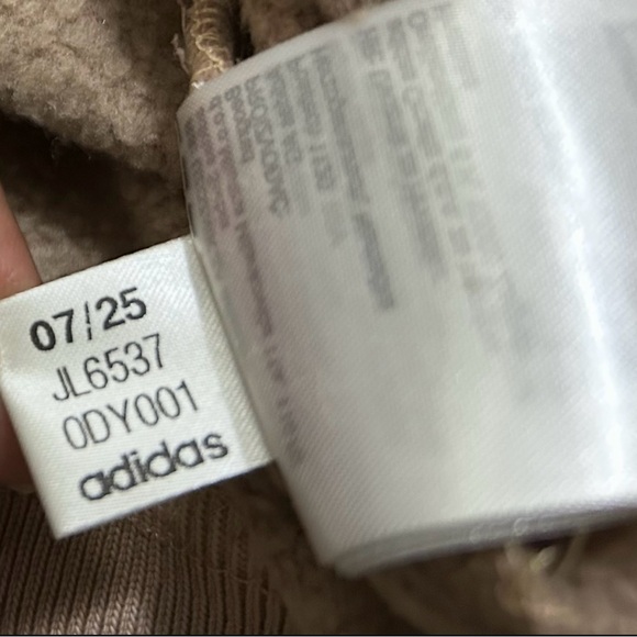 Adidas Men's Brown Hoodie Sweater - Picture 7 of 15